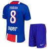 Levné Paris Saint-Germain Fabian 8 Dětské Domácí Fotbalové dresy 2026-27 Krátký Rukáv