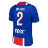 Levné Paris Saint-Germain Hakimi 2 Dětské Domácí Fotbalové dresy 2026-27 Krátký Rukáv