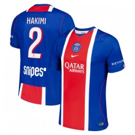 Levné Paris Saint-Germain Hakimi 2 Domácí Fotbalové dresy 2026-27 Krátký Rukáv