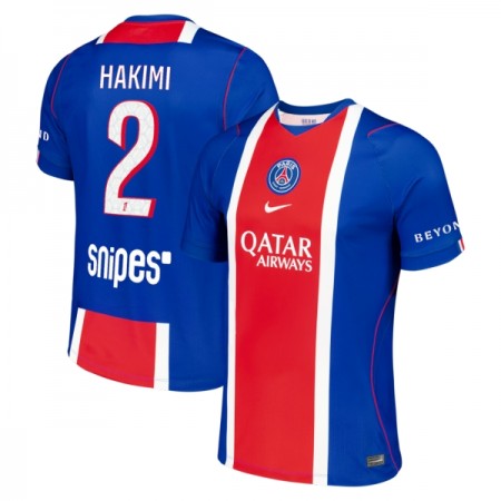 Levné Paris Saint-Germain Hakimi 2 Domácí Fotbalové dresy 2026-27 Krátký Rukáv
