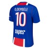 Levné Paris Saint-Germain O. Dembele 10 Dětské Domácí Fotbalové dresy 2026-27 Krátký Rukáv