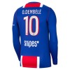 Levné Paris Saint-Germain O. Dembele 10 Domácí Fotbalové dresy 2026-27 Dlouhý Rukáv