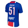 Levné Paris Saint-Germain Pacho 51 Domácí Fotbalové dresy 2026-27 Krátký Rukáv