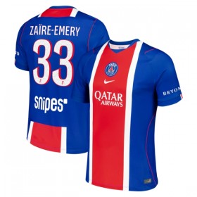 Levné Paris Saint-Germain Zaire Emery 33 Domácí Fotbalové dresy 2026-27 Krátký Rukáv