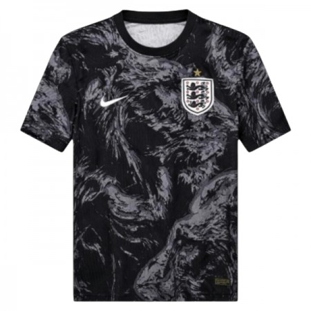 Levné Anglie Pre-Match MS 2026 Černá Krátký Rukáv