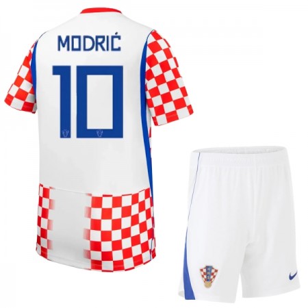 Levné Chorvatsko Modrić 10 Dětské Domácí Fotbalové dresy MS 2026 Krátký Rukáv