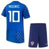 Levné Chorvatsko Modrić 10 Dětské Venkovní Fotbalové dresy MS 2026 Krátký Rukáv