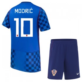 Levné Chorvatsko Modrić 10 Dětské Venkovní Fotbalové dresy MS 2026 Krátký Rukáv