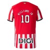 Levné Athletic Bilbao Williams JR 10 Domácí Fotbalové dresy 2026-27 Krátký Rukáv
