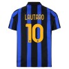 Levné Inter Milán Lautaro 10 Dětské Domácí Fotbalové dresy 2026-27 Krátký Rukáv