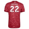 Levné Liverpool Ekitike 22 Domácí Fotbalové dresy 2026-27 Krátký Rukáv