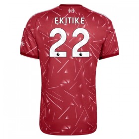 Levné Liverpool Ekitike 22 Domácí Fotbalové dresy 2026-27 Krátký Rukáv