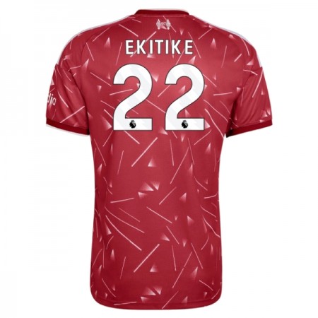 Levné Liverpool Ekitike 22 Domácí Fotbalové dresy 2026-27 Krátký Rukáv