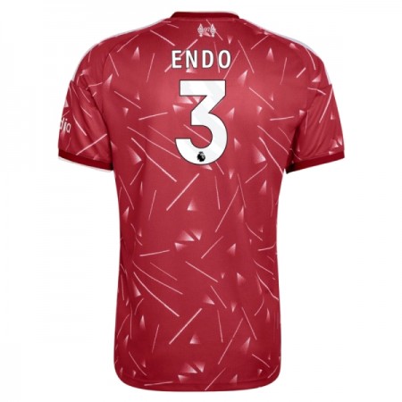 Levné Liverpool Endo 3 Domácí Fotbalové dresy 2026-27 Krátký Rukáv