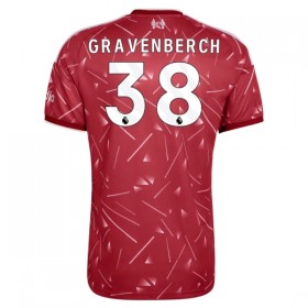 Levné Liverpool Gravenberch 38 Domácí Fotbalové dresy 2026-27 Krátký Rukáv
