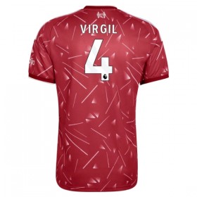 Levné Liverpool Virgil 4 Domácí Fotbalové dresy 2026-27 Krátký Rukáv