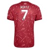 Levné Liverpool Wirtz 7 Dětské Domácí Fotbalové dresy 2026-27 Krátký Rukáv