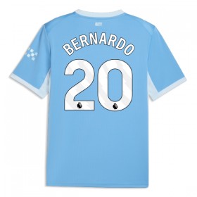 Levné Manchester City Bernardo 20 Domácí Fotbalové dresy 2026-27 Krátký Rukáv