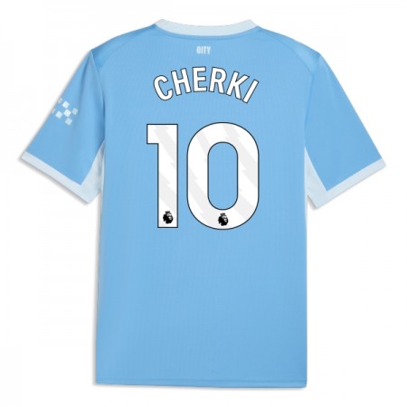 Levné Manchester City Cherki 10 Domácí Fotbalové dresy 2026-27 Krátký Rukáv