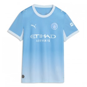 Levné Manchester City Dámské Domácí Fotbalové dresy 2026-27 Krátký Rukáv