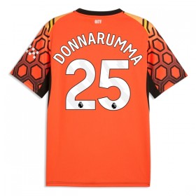 Levné Manchester City Donnarumma 25 Brankářské Alternativní Fotbalové dresy Oranžový 2026-27 Krátký Rukáv