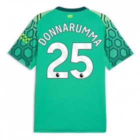 Levné Manchester City Donnarumma 25 Brankářské Domácí Fotbalové dresy Zelená 2026-27 Krátký Rukáv