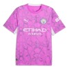 Levné Manchester City Donnarumma 25 Brankářské Venkovní Fotbalové dresy Růžová 2026-27 Krátký Rukáv