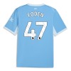 Levné Manchester City Foden 47 Domácí Fotbalové dresy 2026-27 Krátký Rukáv