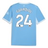 Levné Manchester City Gvardiol 24 Domácí Fotbalové dresy 2026-27 Krátký Rukáv