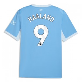 Levné Manchester City Haaland 9 Domácí Fotbalové dresy 2026-27 Krátký Rukáv