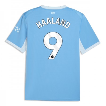 Levné Manchester City Haaland 9 Domácí Fotbalové dresy 2026-27 Krátký Rukáv