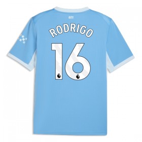 Levné Manchester City Rodrigo 16 Domácí Fotbalové dresy 2026-27 Krátký Rukáv