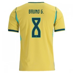 Levné Brazílie Bruno Guimaraes 8 Domácí Fotbalové dresy MS 2026 Krátký Rukáv