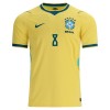 Levné Brazílie Bruno Guimaraes 8 Domácí Fotbalové dresy MS 2026 Krátký Rukáv