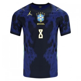 Levné Brazílie Bruno Guimaraes 8 Venkovní Fotbalové dresy MS 2026 Krátký Rukáv