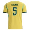 Levné Brazílie Casemiro 5 Domácí Fotbalové dresy MS 2026 Krátký Rukáv