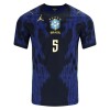 Levné Brazílie Casemiro 5 Venkovní Fotbalové dresy MS 2026 Krátký Rukáv