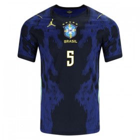 Levné Brazílie Casemiro 5 Venkovní Fotbalové dresy MS 2026 Krátký Rukáv