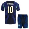 Levné Brazílie Neymar JR 10 Dětské Venkovní Fotbalové dresy MS 2026 Krátký Rukáv