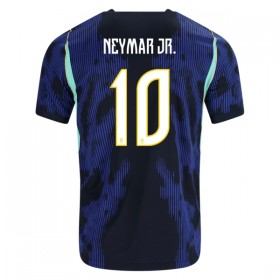 Levné Brazílie Neymar JR 10 Venkovní Fotbalové dresy MS 2026 Krátký Rukáv