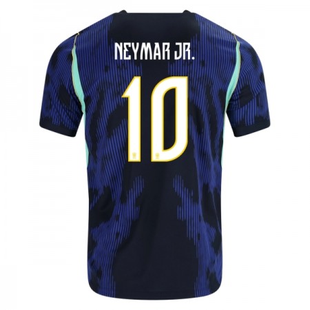 Levné Brazílie Neymar JR 10 Venkovní Fotbalové dresy MS 2026 Krátký Rukáv