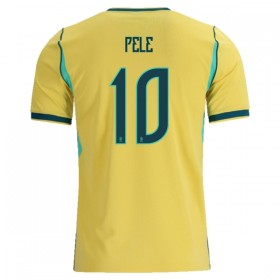 Levné Brazílie Pele 10 Domácí Fotbalové dresy MS 2026 Krátký Rukáv
