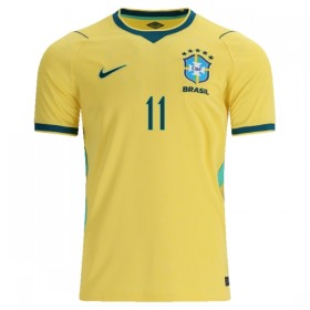 Levné Brazílie Raphinha 11 Domácí Fotbalové dresy MS 2026 Krátký Rukáv