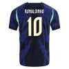 Levné Brazílie Ronaldinho 10 Dětské Venkovní Fotbalové dresy MS 2026 Krátký Rukáv