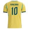 Levné Brazílie Ronaldinho 10 Domácí Fotbalové dresy MS 2026 Krátký Rukáv