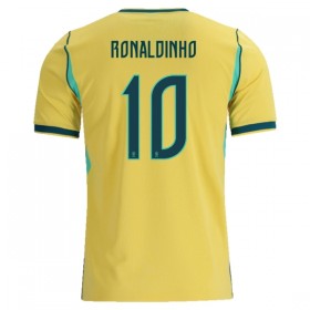 Levné Brazílie Ronaldinho 10 Domácí Fotbalové dresy MS 2026 Krátký Rukáv