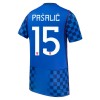 Levné Chorvatsko Pasalic 15 Venkovní Fotbalové dresy MS 2026 Krátký Rukáv