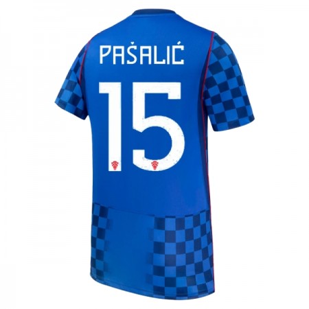 Levné Chorvatsko Pasalic 15 Venkovní Fotbalové dresy MS 2026 Krátký Rukáv