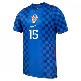 Levné Chorvatsko Pasalic 15 Venkovní Fotbalové dresy MS 2026 Krátký Rukáv