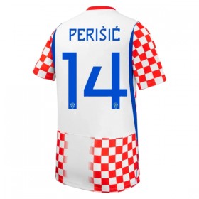 Levné Chorvatsko Perišić 14 Domácí Fotbalové dresy MS 2026 Krátký Rukáv